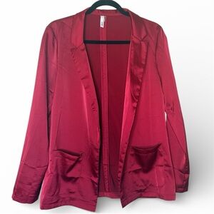 Glam Vurgundy Women's Blazer